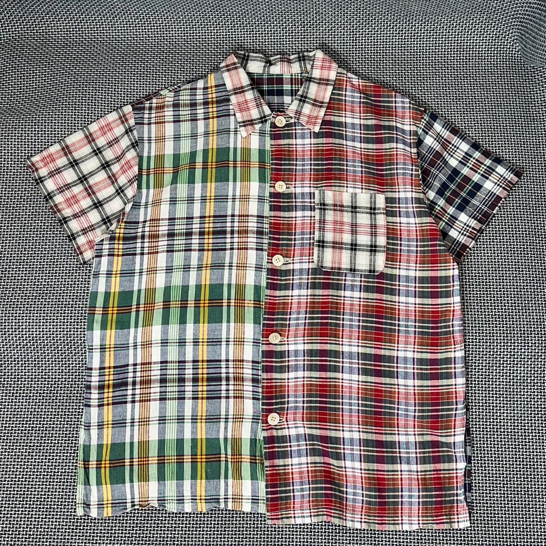 BEAMS BOY 빔즈 보이 하프셔츠(L) 상품이미지1