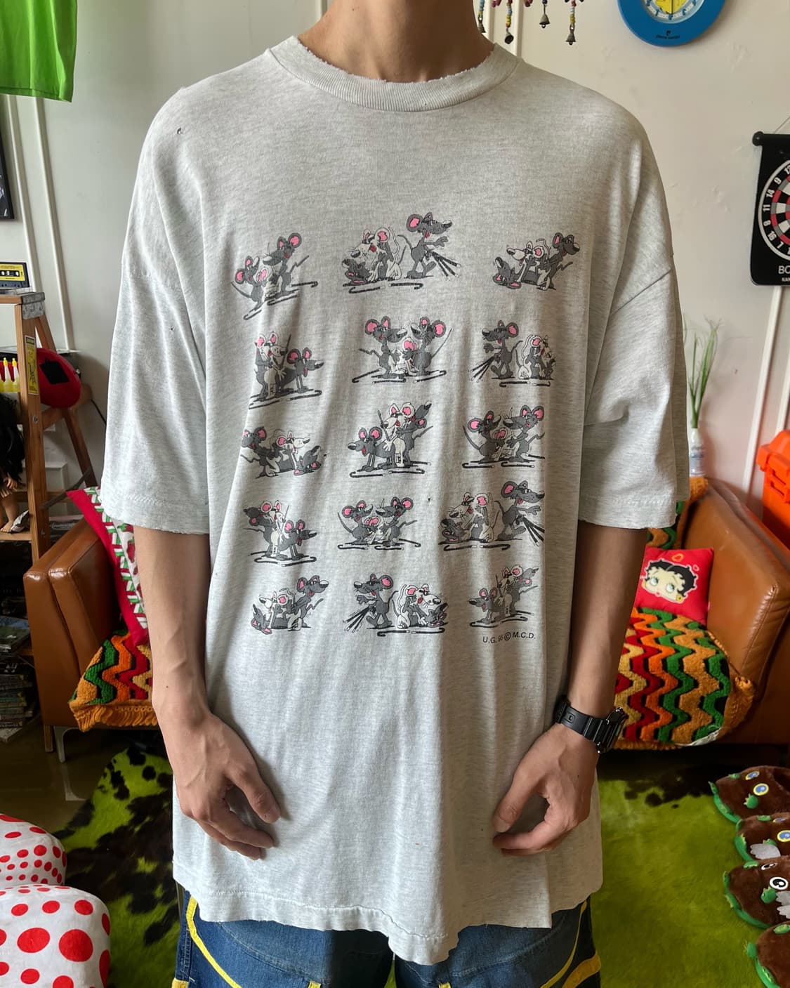 1990s Kamasutra USA Vintage 1/2 T-Shirt 상품이미지2