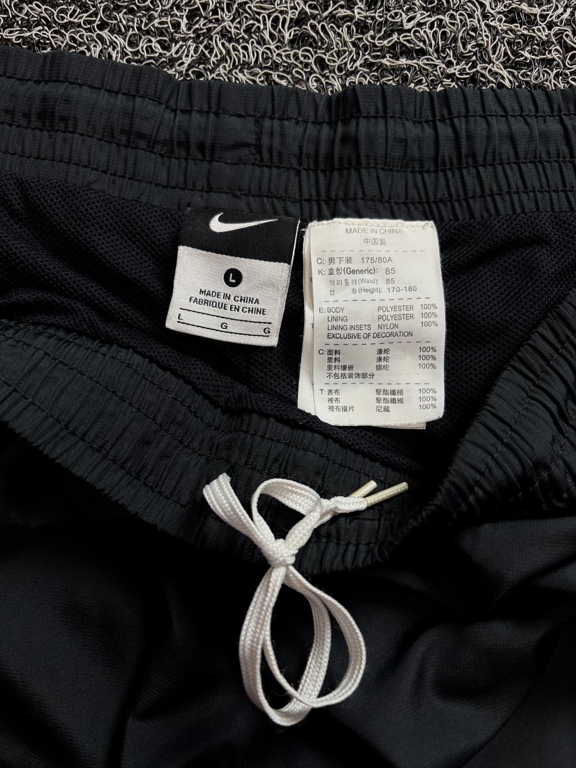 00s 나이키 티엠포 올드스쿨 와이드 우븐 스트링 트랙팬츠 1445 상품이미지4