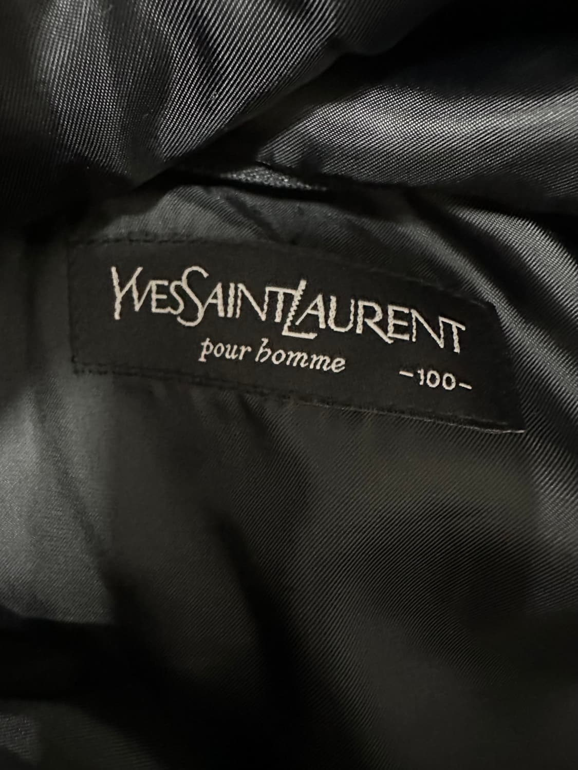 YSL 입생로랑 블랙 블루종 자켓 상품이미지4