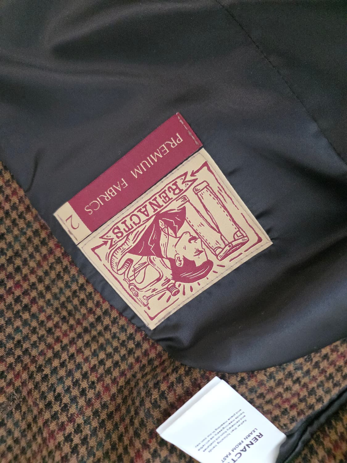 리넥츠 건클럽 울 자켓 블레이저 2(XL) 상품이미지5