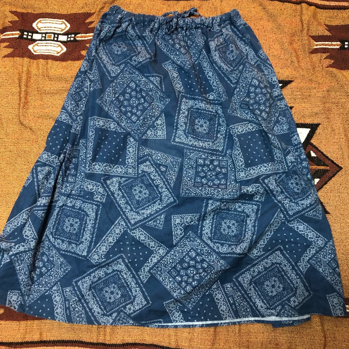 Beams boy bandana long skirt 상품이미지4