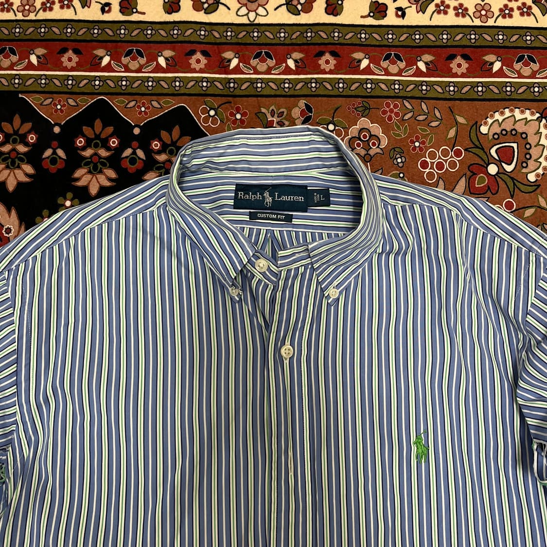 폴로 랄프로렌 버튼다운 스트라이프 셔츠 L/100 상품이미지2