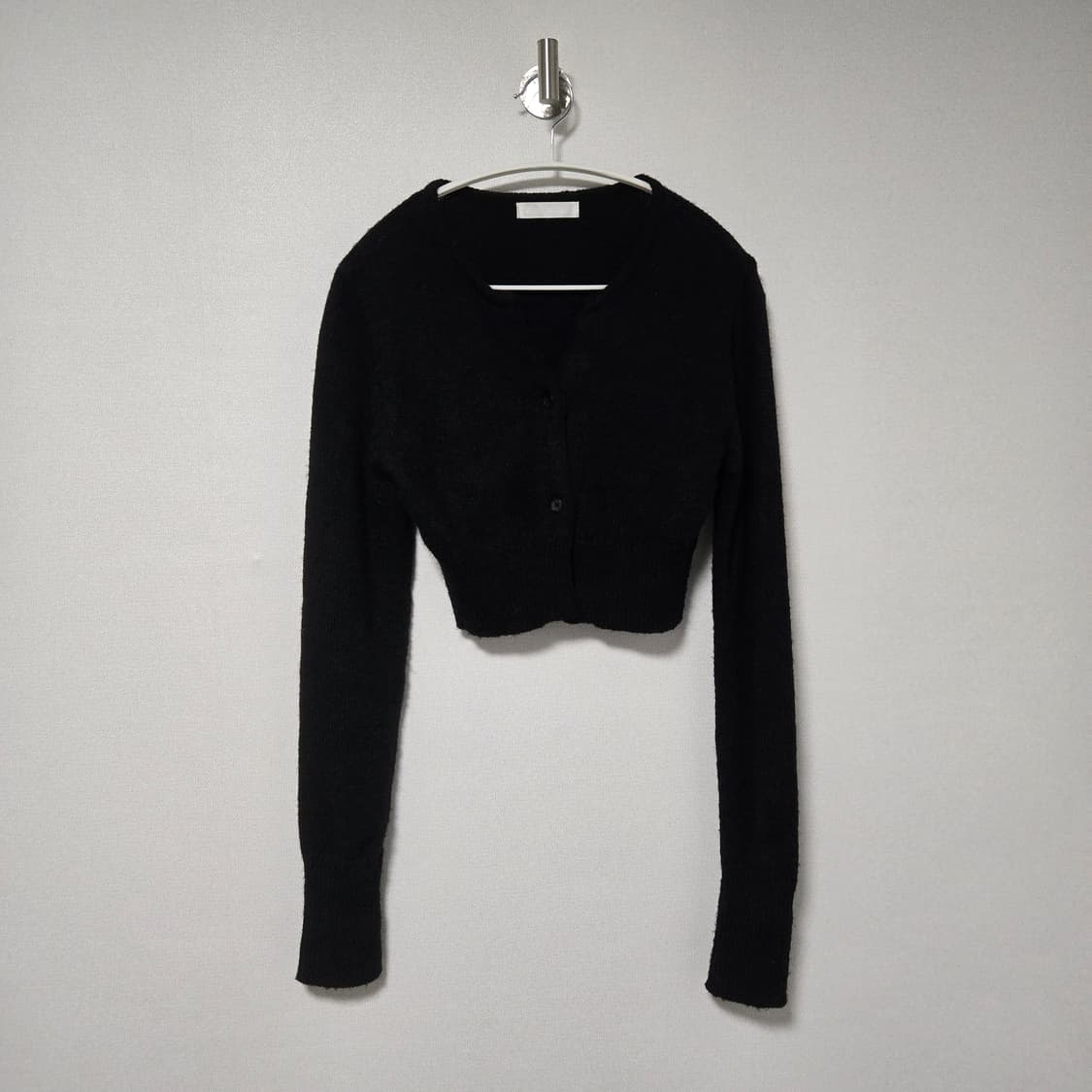 쓰리타임즈 모헤어 크롭 가디건 / 여성 가디건/ 여자 가디건  상품이미지2