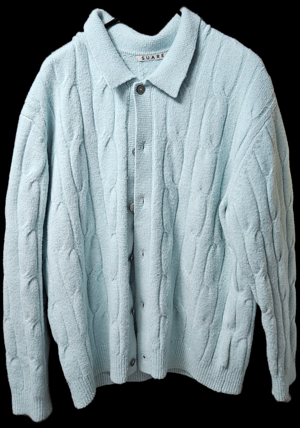 수아레 케이블 니트 가디건(L) 상품이미지1