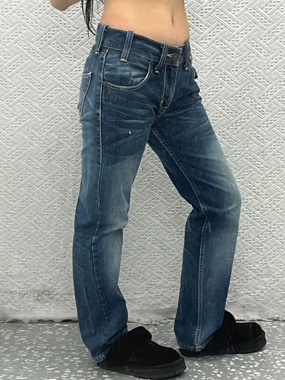 리바이스 504 빈티지 00's 워싱 데님팬츠 30인치 C06794 상품이미지1