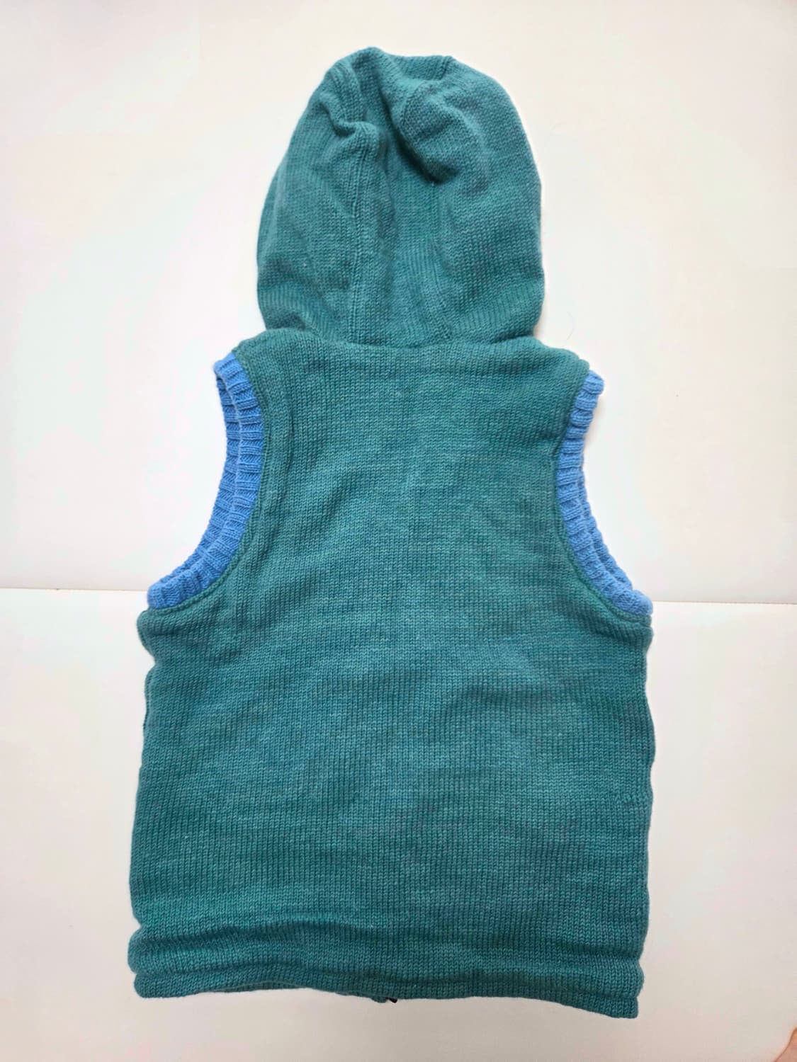 TITICACA 티티카카 모티브 크로셰 니트 집업조끼 하구미 모리걸 상품이미지4