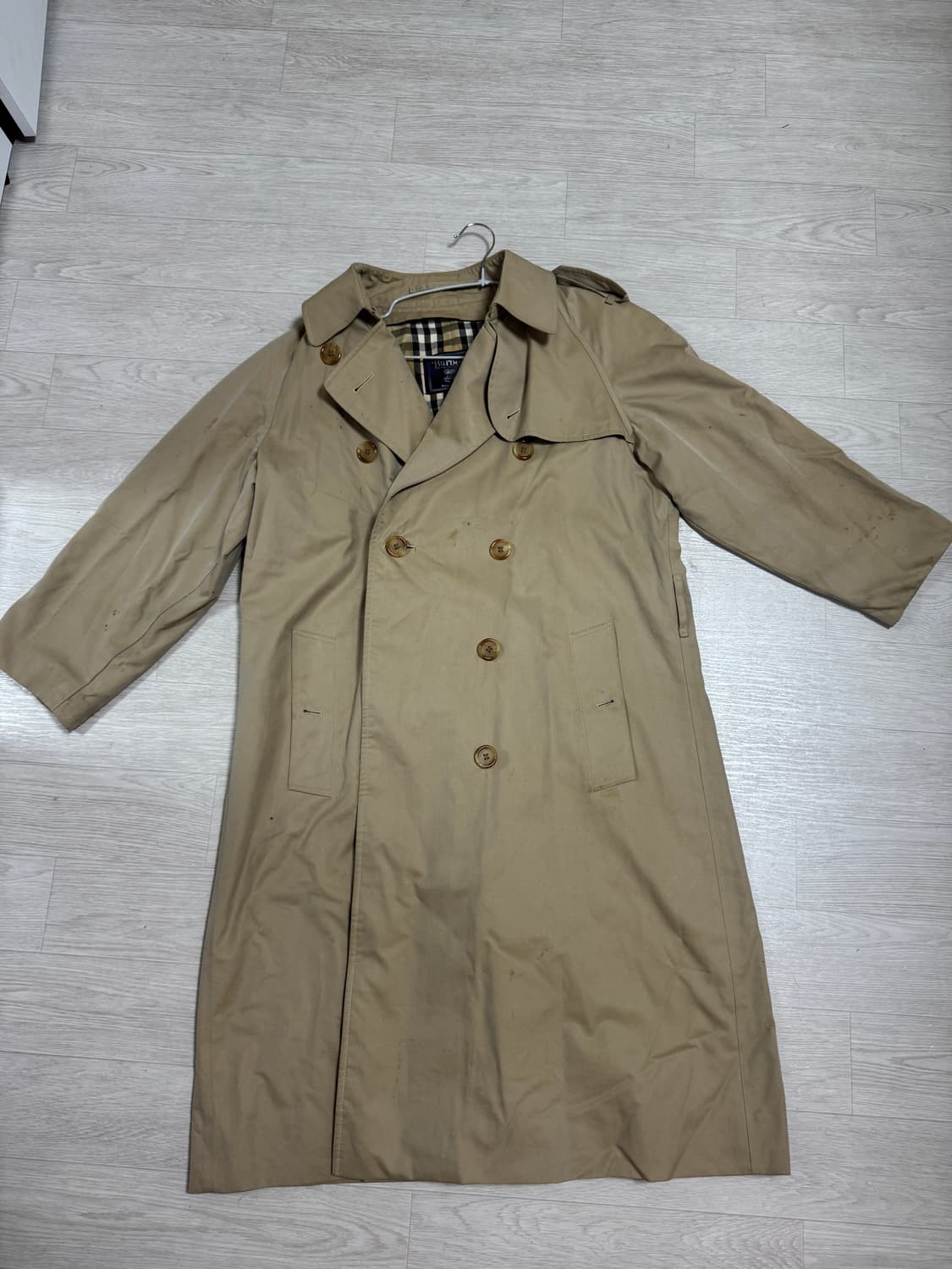 정품 버버리 트렌치 코트 상품이미지2