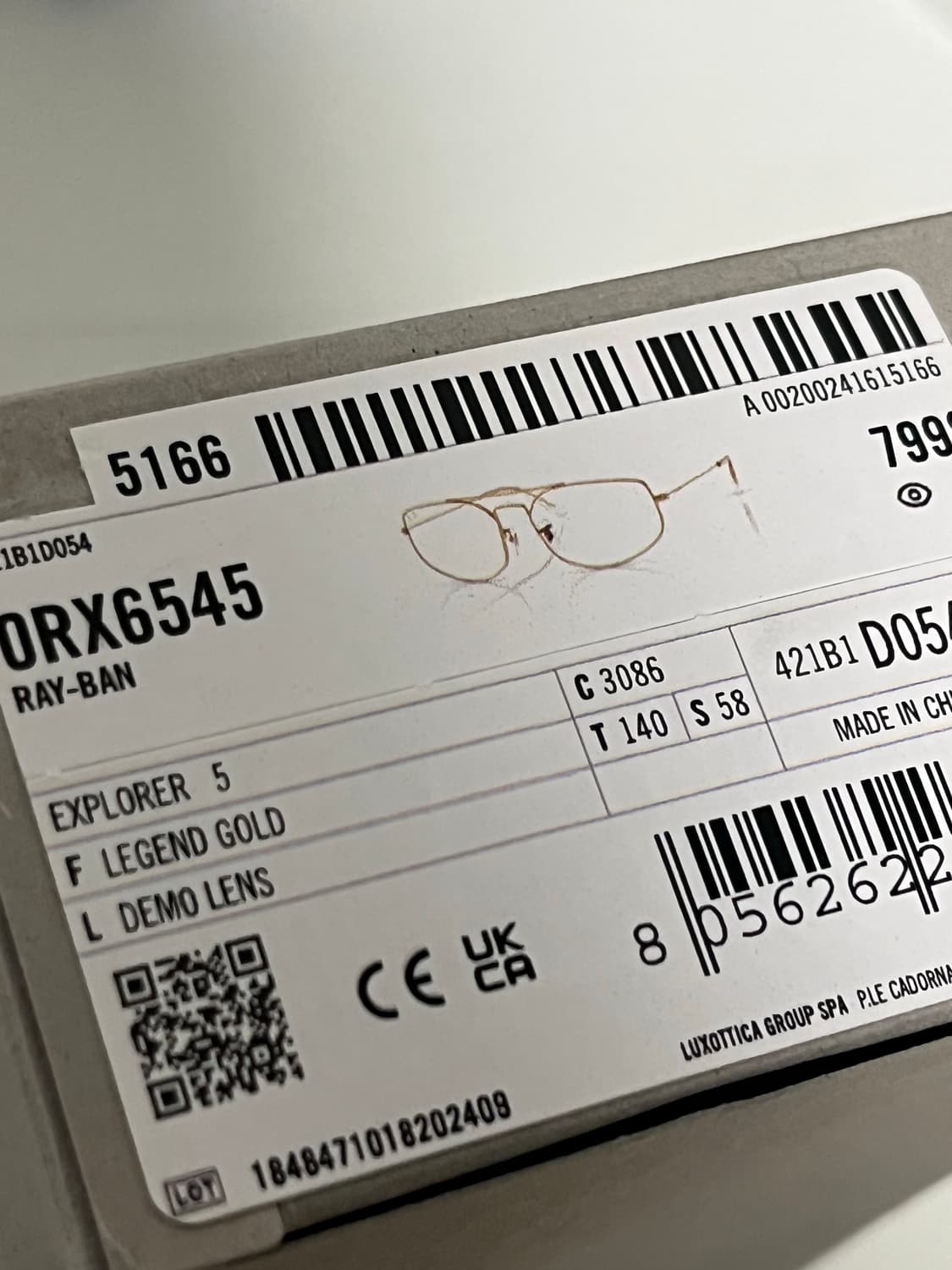 레이벤 투브릿지 RB6545 3086 상품이미지7