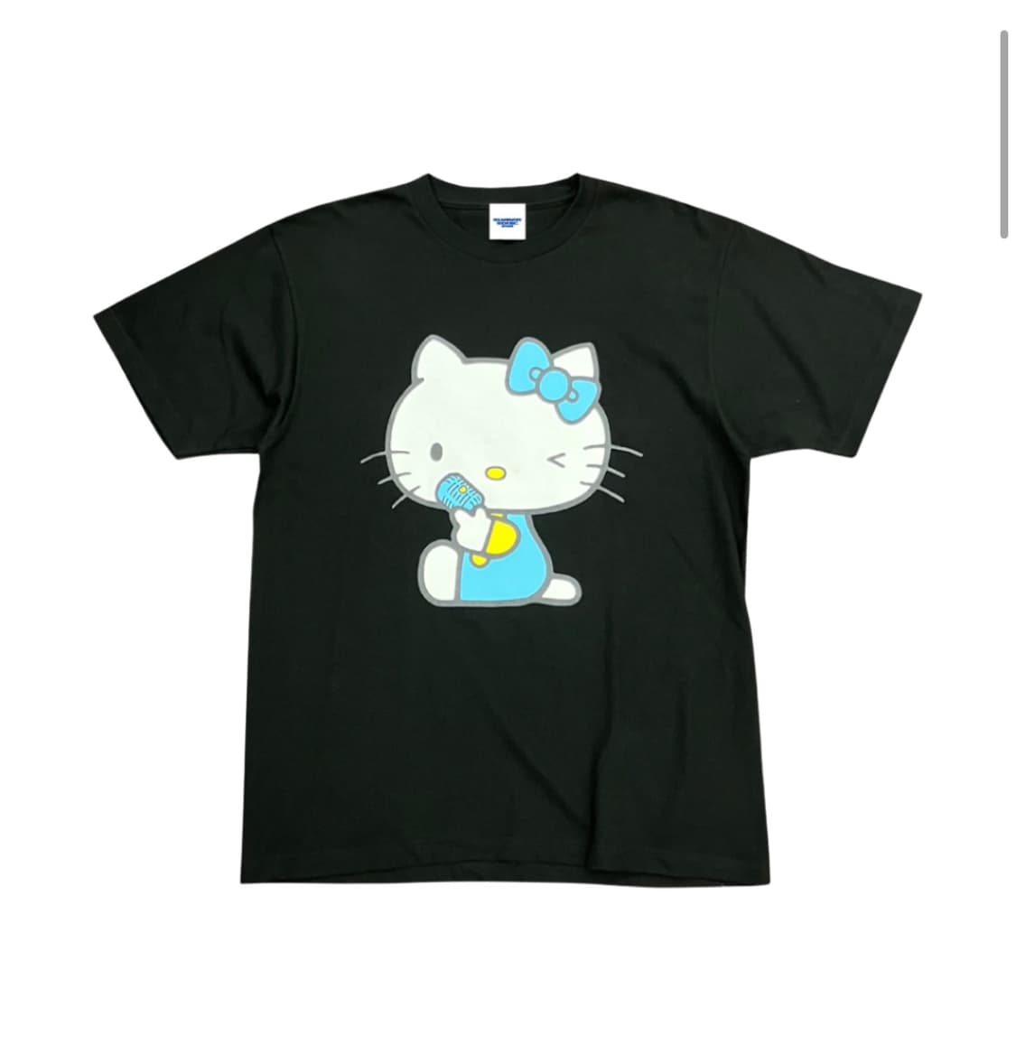 (뉴진스 혜인 착용) 썸머소닉 헬로키티 티셔츠 반팔 블랙 상품이미지1