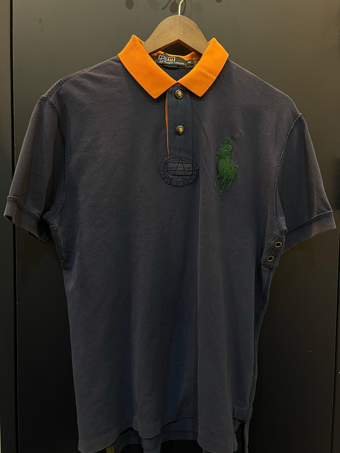 폴로 랄프로렌 빅포니 워싱 반팔 카라티 상품이미지1