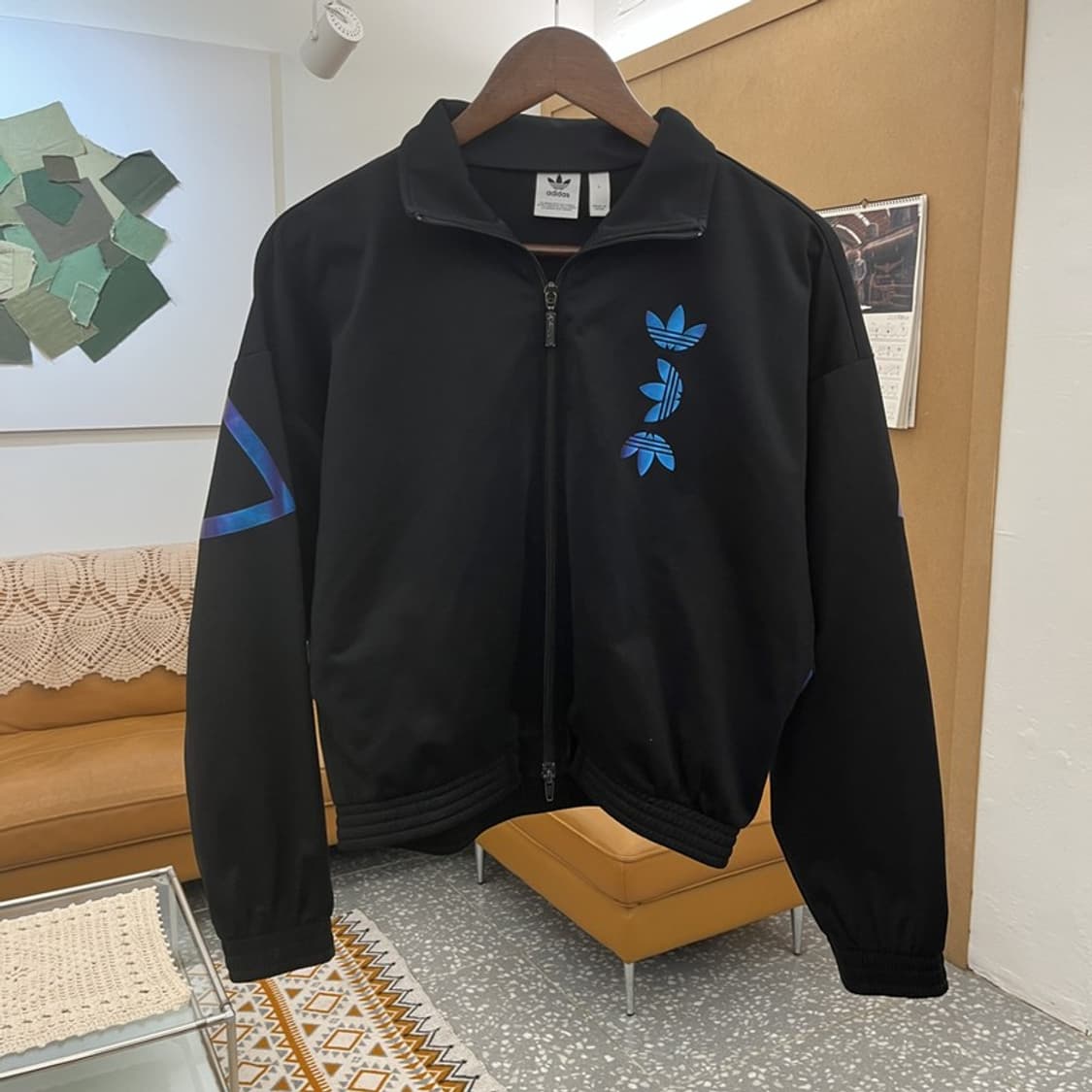 아디다스 파이어버드 제노 키치 빅 트레포일 져지 집업 L C10490 상품이미지3