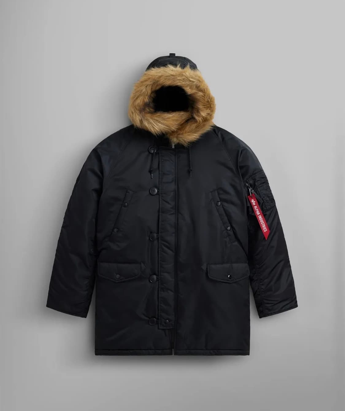 알파인더스트리 N-3B 파카 블랙 xxl 상품이미지1