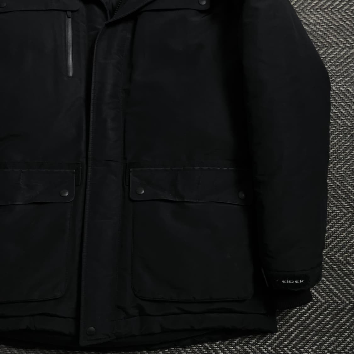 아이더 카라스 2a 덕 다운 패딩 점퍼 블랙 y 4042 상품이미지2