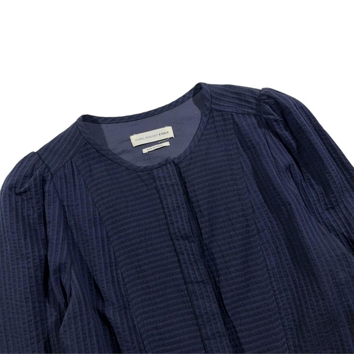 [Isabel Marant] 이자벨마랑 히든버튼 시어서커 블라우스 상품이미지2