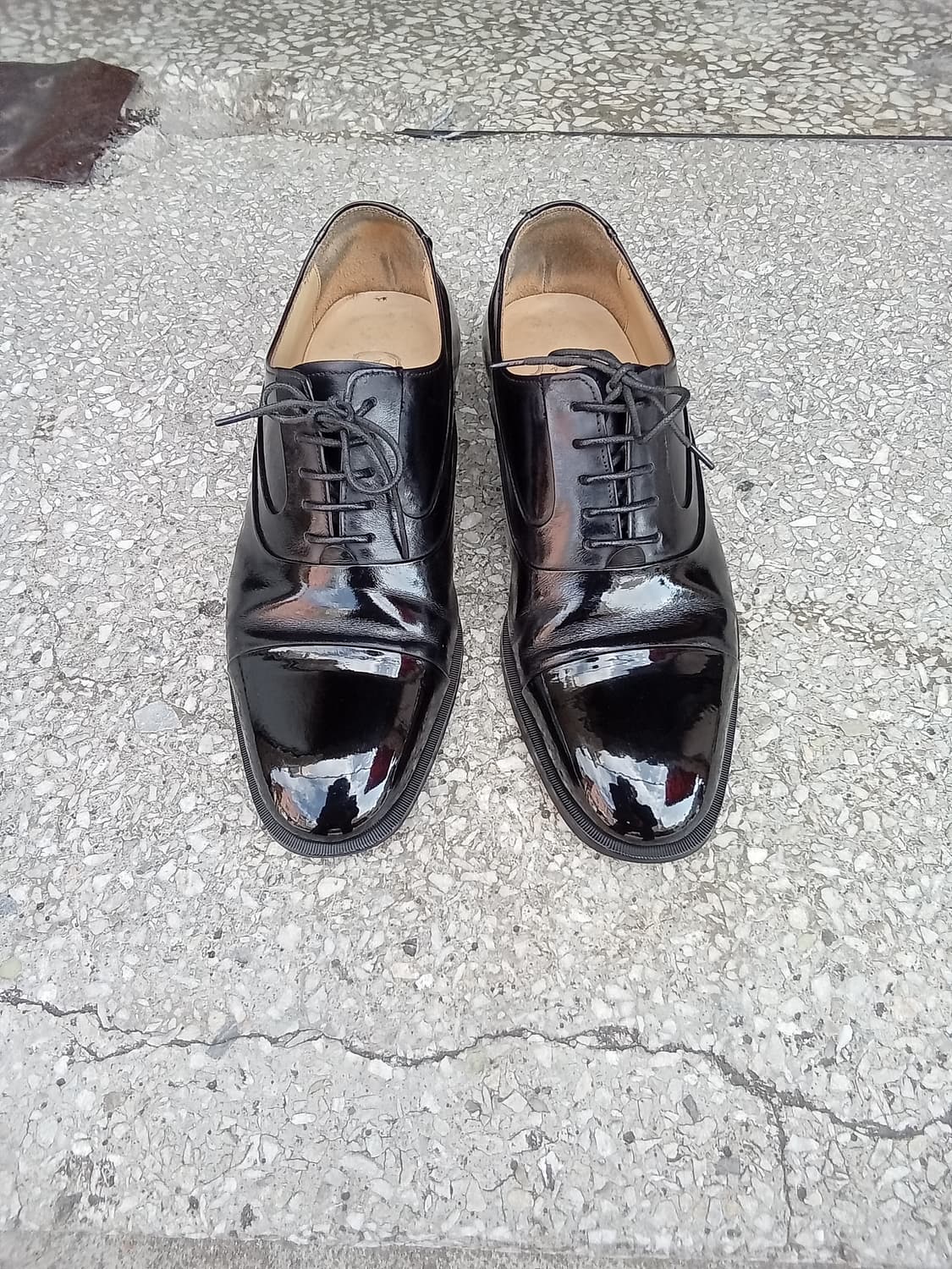 헤리티지 리갈 스트레이트 팁,다크블랙 정장 구두 상품이미지2