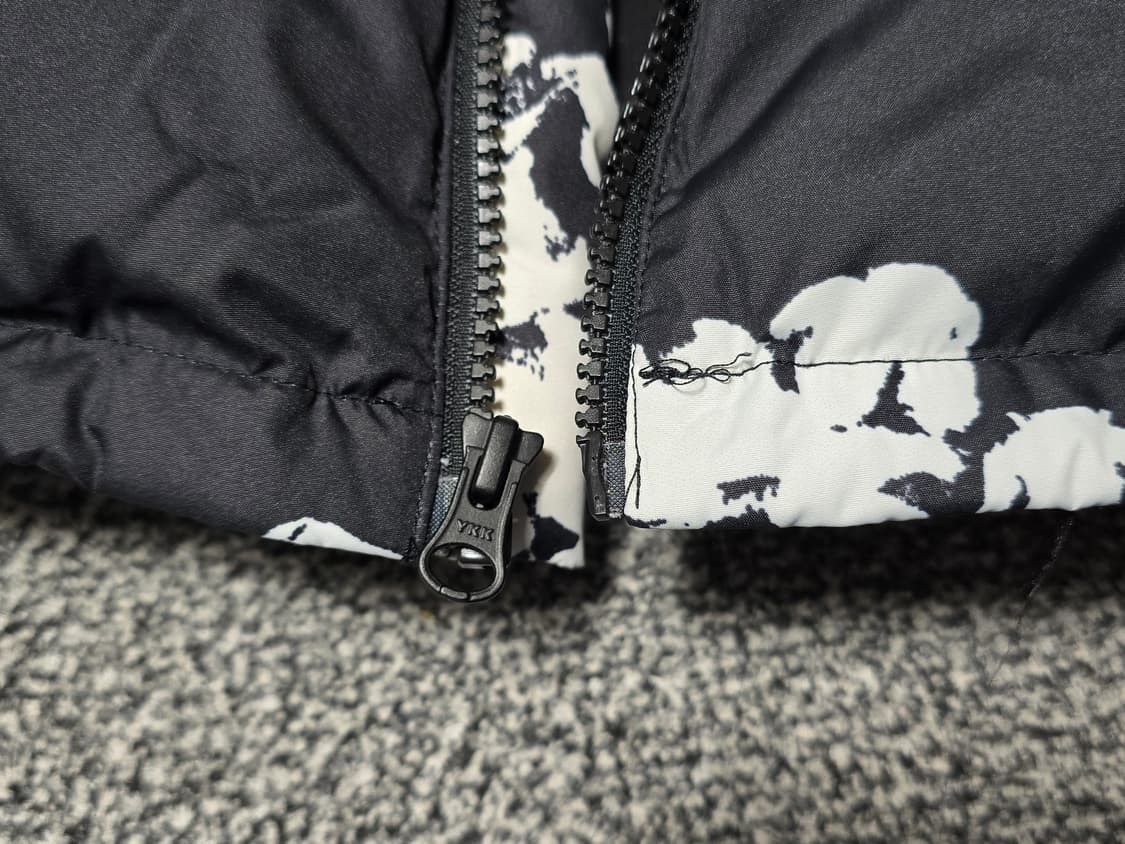 [S] 데님티어스 다운 자켓 패딩 블랙 상품이미지4