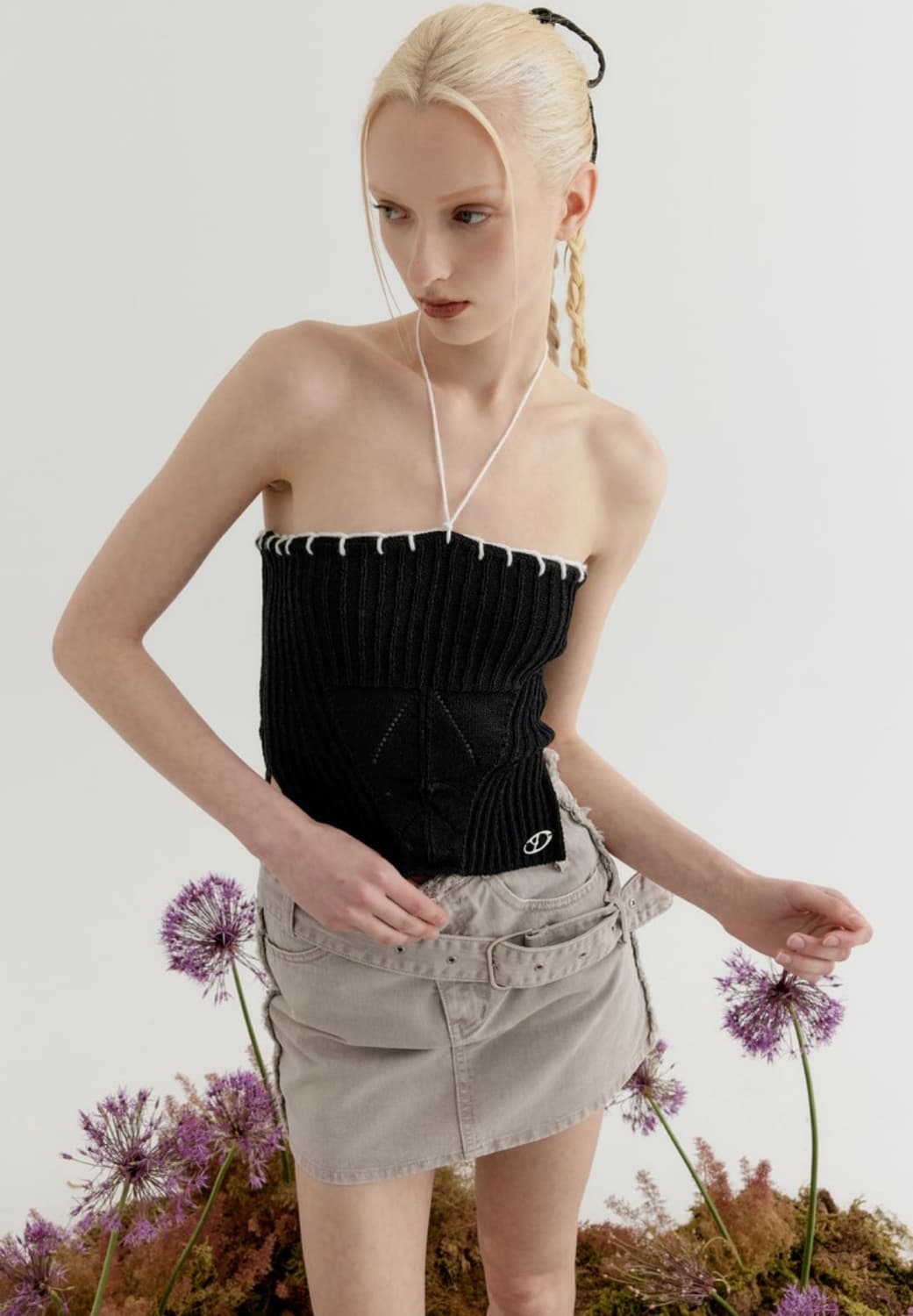 Yuse 니트 뷔스티에 상품이미지1