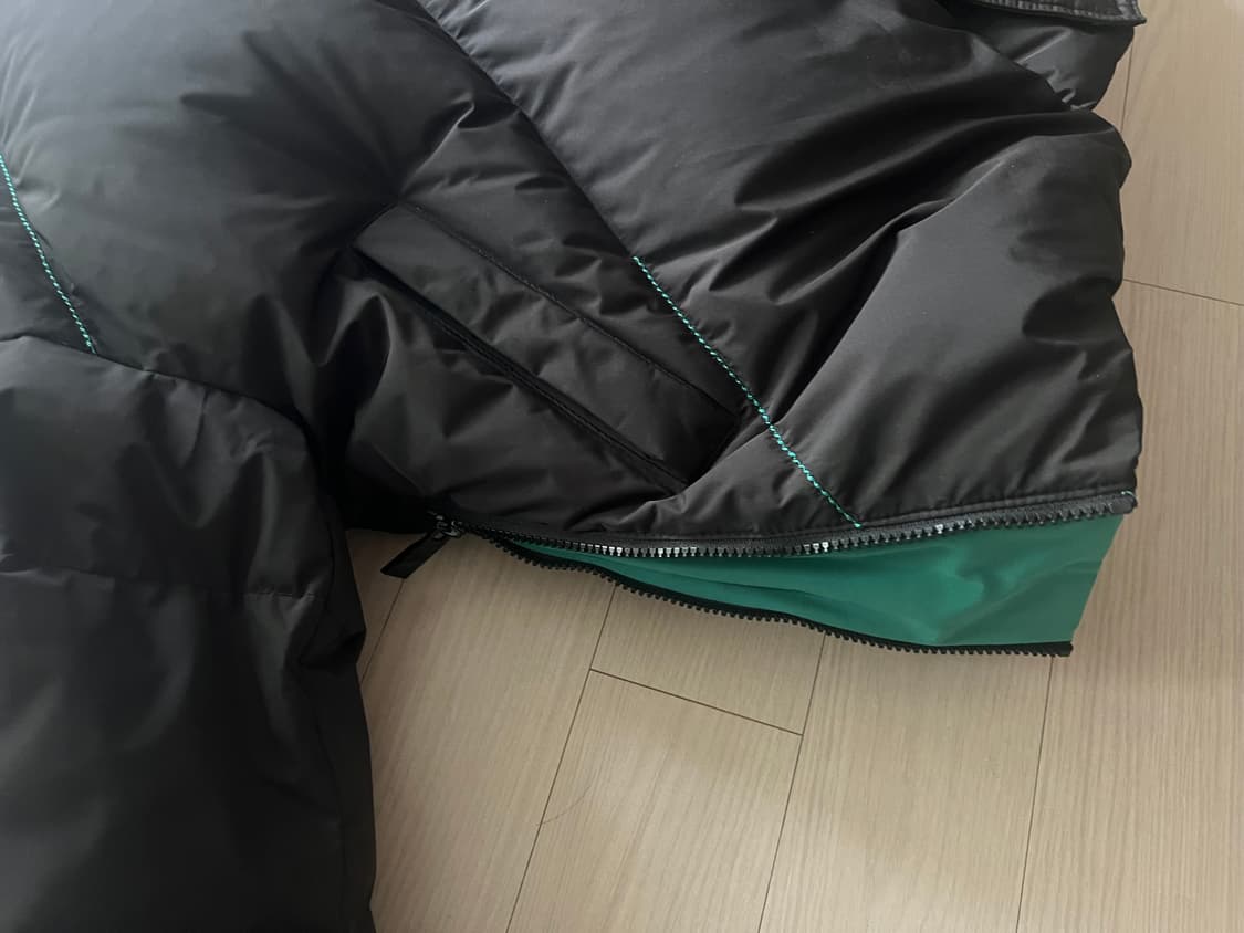 자라 x 아더에러 오버사이즈 패딩 자켓 블랙 s 상품이미지8