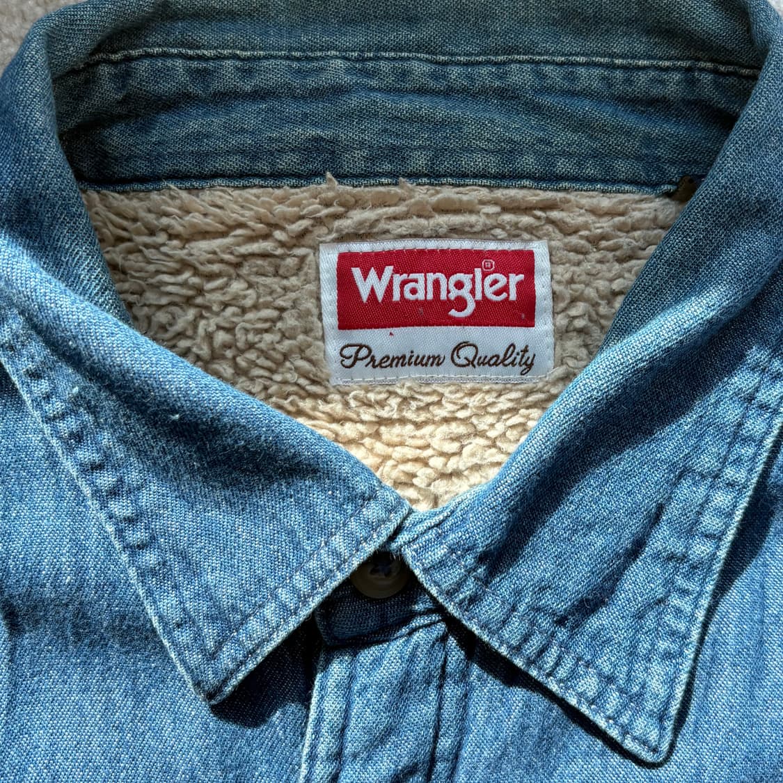 Wrangler 데님 셔츠 XL 상품이미지2