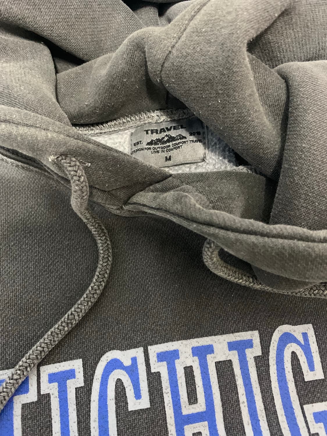 트래블 미시간 울버린 후드티 M 상품이미지3