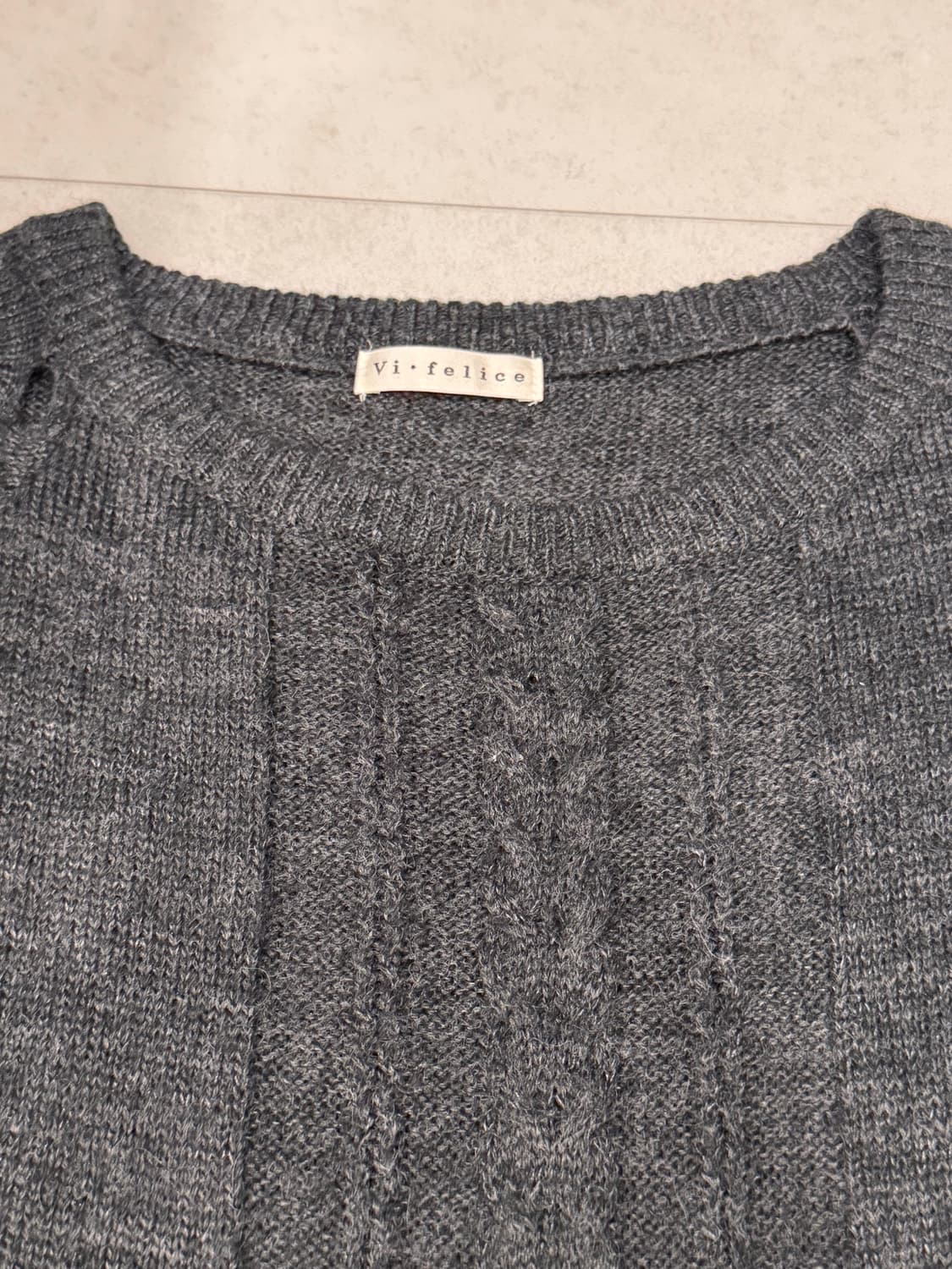 빈티지 니트 원피스 상품이미지4