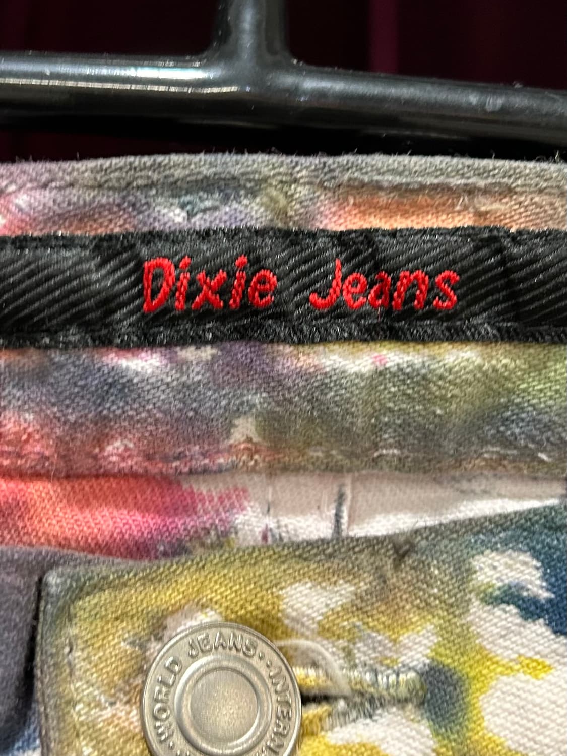 DIXIE JEANS painting flare pants 상품이미지3