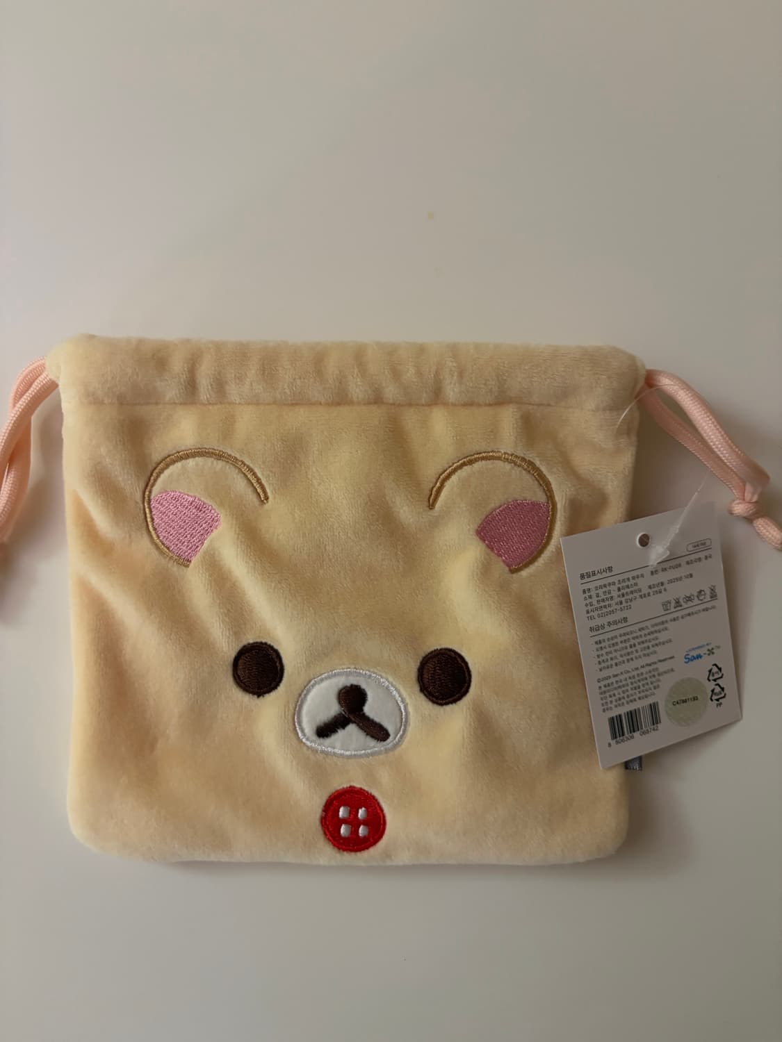 정품 코리락쿠마 조리개 파우치 상품이미지2