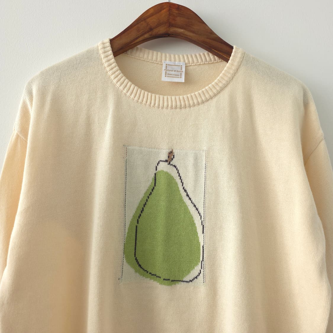 natural di lussa 과일그래픽 코튼 니트 상품이미지3