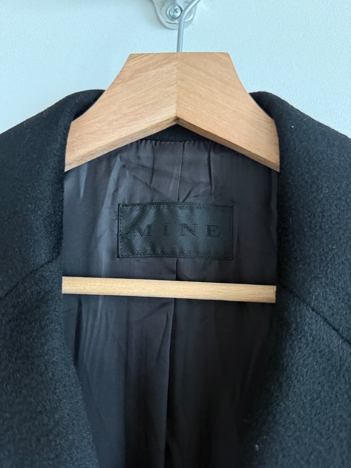 마인(MINE) 캐시미어 코트 상품이미지8