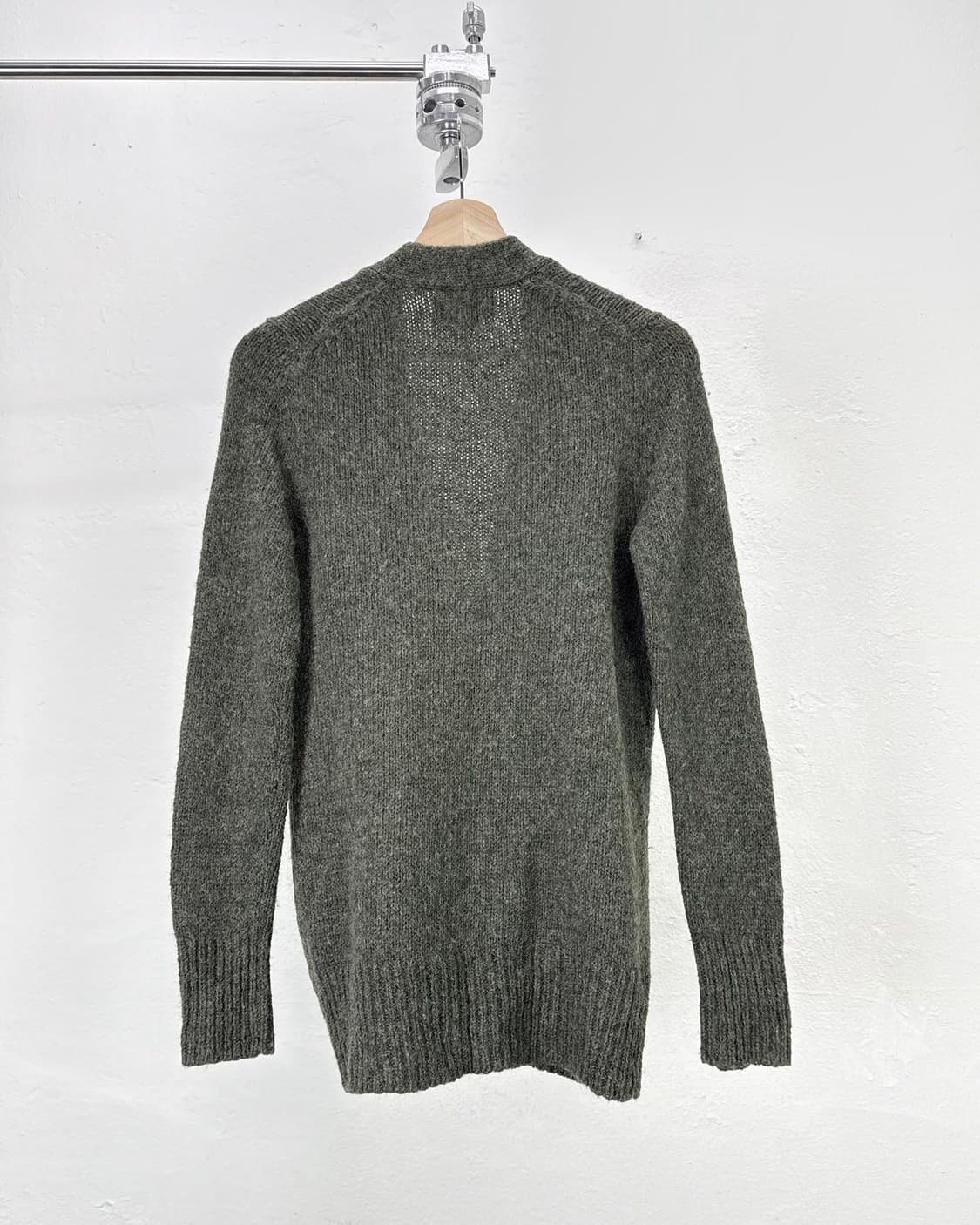 데님 앤 서플라이 랄프로렌 카키 그린 듀얼 포켓 울 니트 가디건 상품이미지6