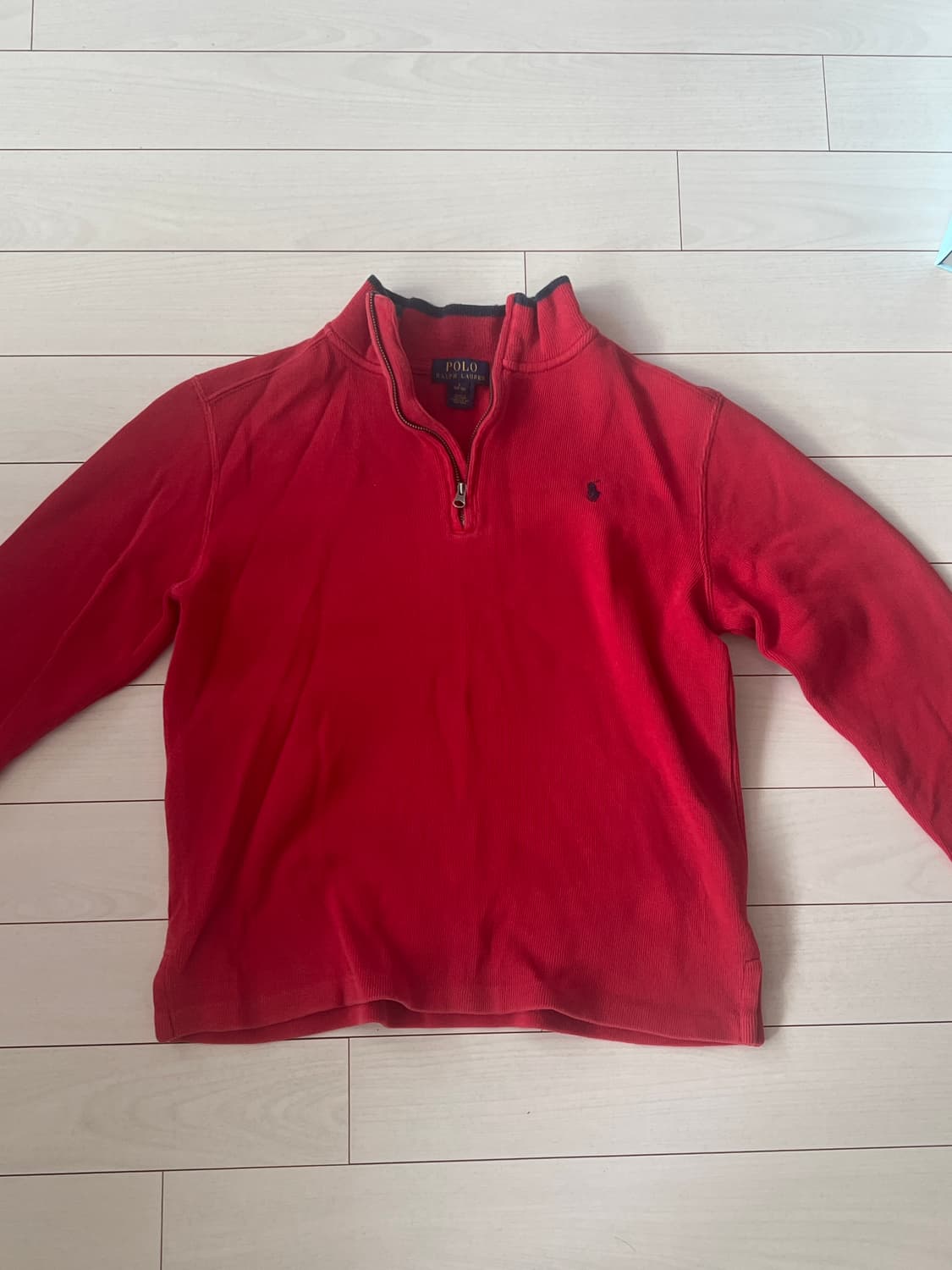 폴로 랄프로렌 빈티지 여성 지퍼 긴팔티 상품이미지1