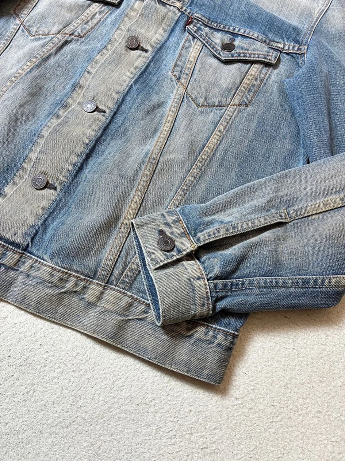리바이스 00's 데님 워싱 트러커 자켓 PN7725 상품이미지4