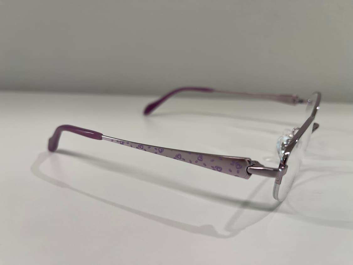 바인스 VINES 일본 티타늄 반무테 안경 빈티지 90s 1번 상품이미지3