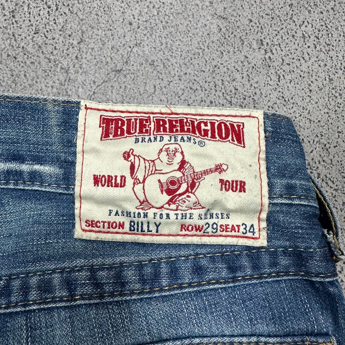 ✨ (바배) 트루릴리전 데님 팬츠 상품이미지4