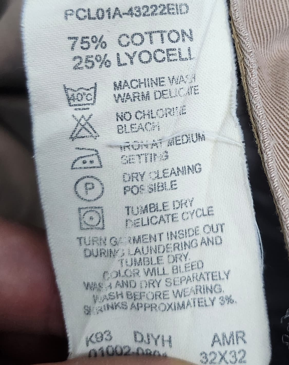 리바이스 엔지니어드 치노혼방 하프 팬츠 32사이즈 상품이미지5