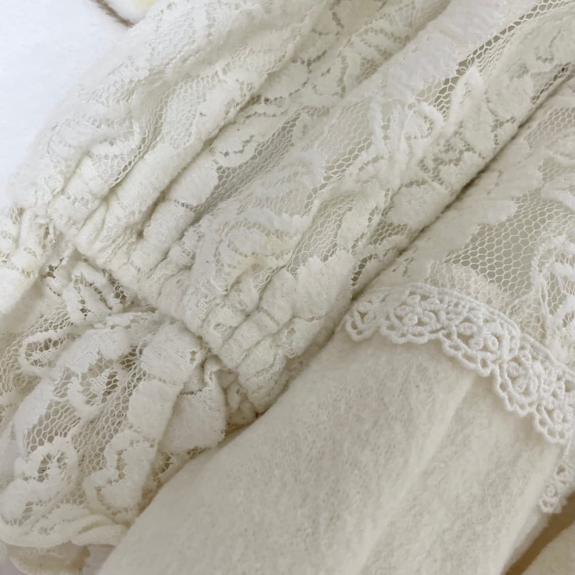 리즈리사 레이스 미니 원피스 라떼갸루히메갸루핀터레스트 상품이미지5