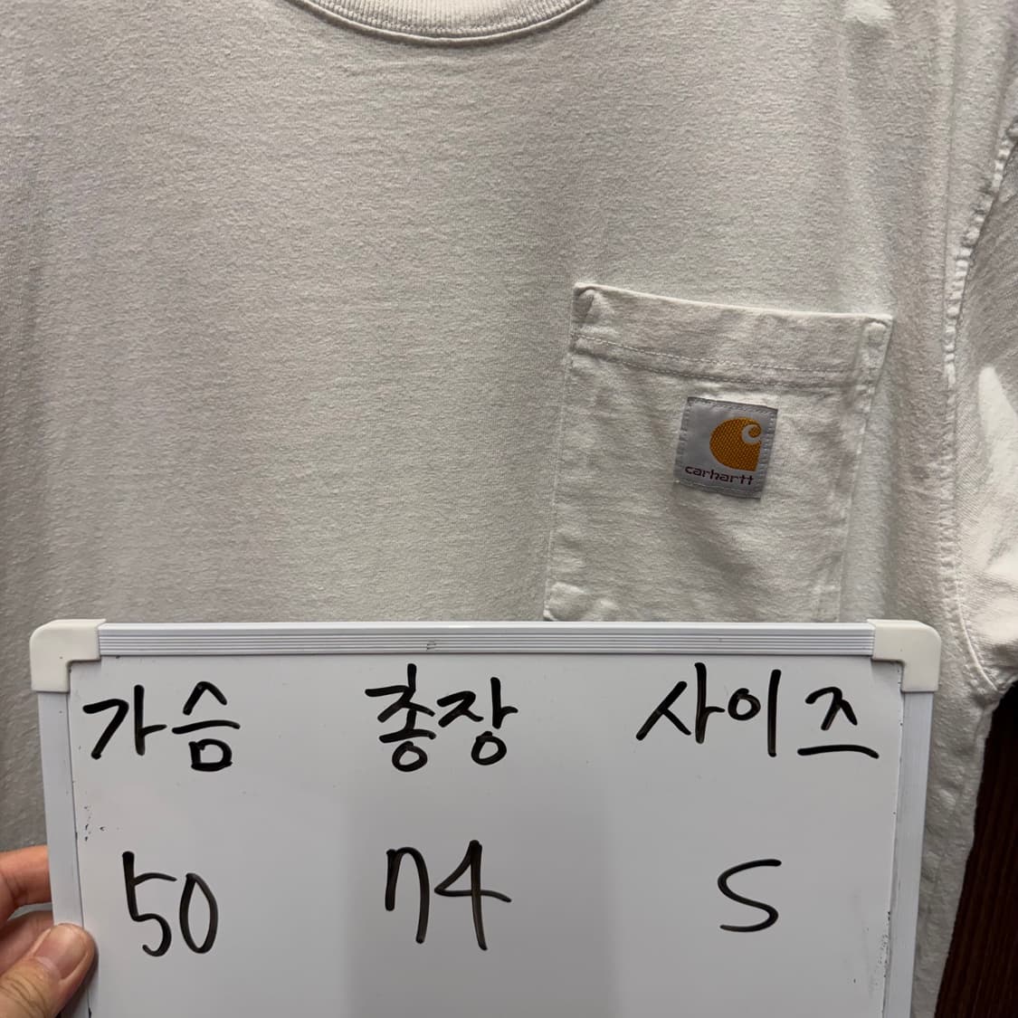 칼하트 포켓 반팔 S 상품이미지2
