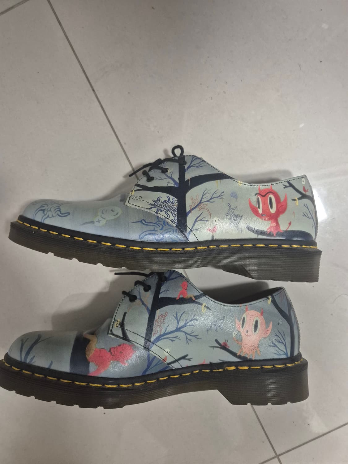 닥터마틴 1461 BASE MAN 프린팅 단화 275mm 상품이미지4