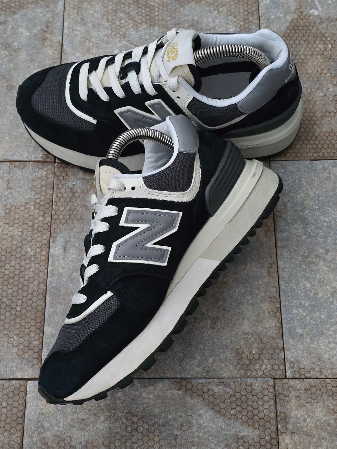 (225)뉴발란스 574 레거시 블랙 상품이미지6