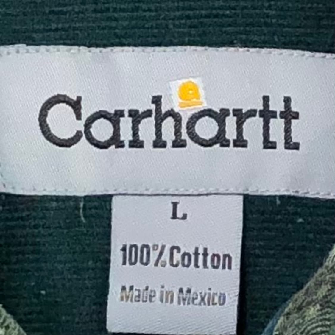 XL 칼하트 코듀로이 셔츠 상품이미지3