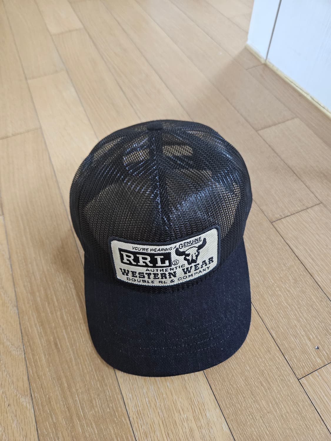 rrl 데님 빌 메시 트러커 캡 상품이미지2