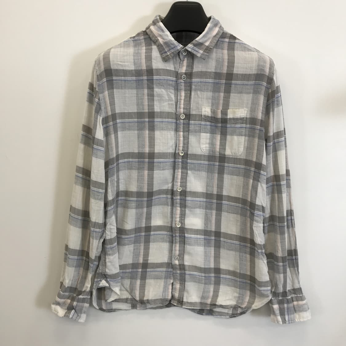 시리즈 Series 컴포트 체크린넨셔츠 [100] 상품이미지1