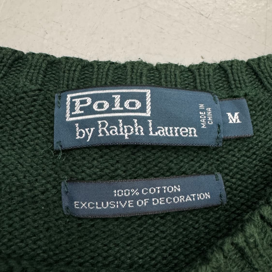 폴로 포니 니트 그린 상품이미지5