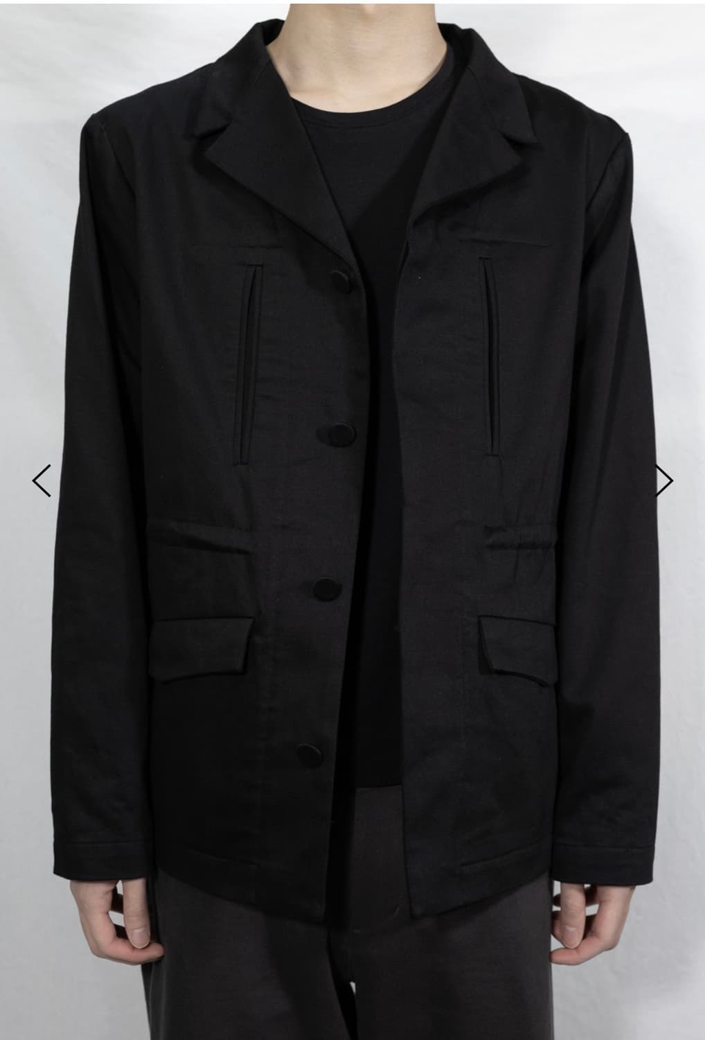 LES레스 - Slab F2 jacket (Black) - 2사이즈 상품이미지3