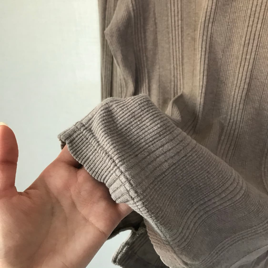 빈티지 베이지 레이스 탑 상품이미지4