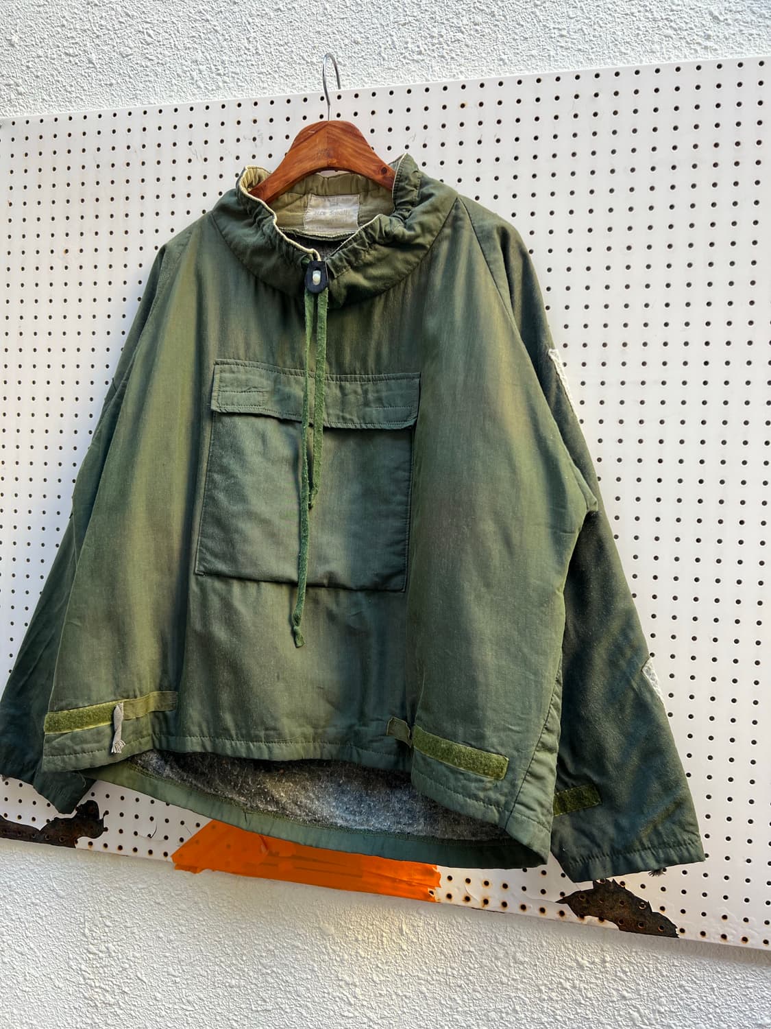 70s BRITISH ARMY 오리지널밀리터리 스목파카 아노락파카 상품이미지5