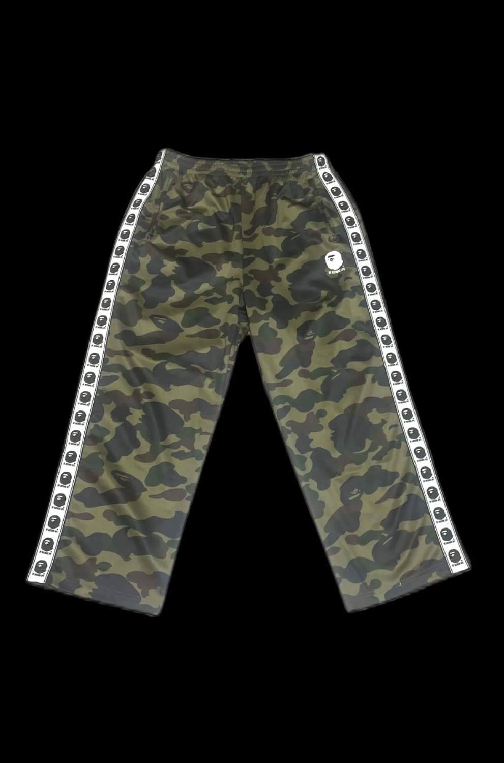 [정품] BAPE 베이프 카모 트랙 팬츠 상품이미지2