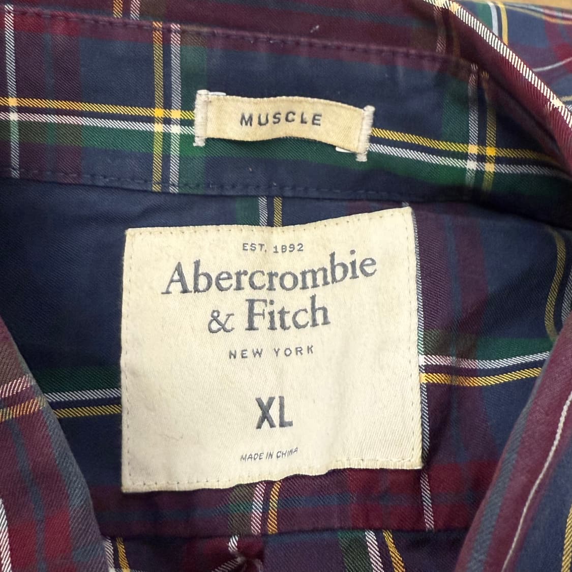 아베크롬비 체크 셔츠  상품이미지5