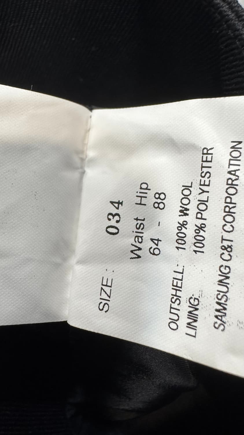 준지 H라인스커트 (블랙 새상품) 상품이미지6